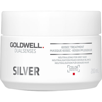 Goldwell Dualsenses Silver 60sec Masker (200ml) Goldwell Dualsenses Silver 60sec Masker (200ml)