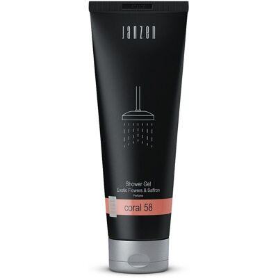 JANZEN Shower Gel Coral 58 250ml JANZEN Shower Gel Coral 58 250ml