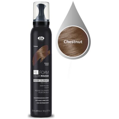 Lisap Re Foam Kleur Mousse Bruin - Haarmousse Lisap Re Foam Kleur Mousse Bruin - Haarmousse