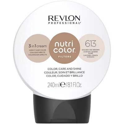 Revlon PROFESSIONAL Nutri Color Filters - Goudas Aschbruin - Toning Filters Revlon PROFESSIONAL Nutri Color Filters - Goudas Aschbruin - Toning Filters