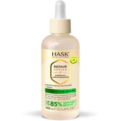 Hask Repair Series Strength & Length Boosting Scalp & Hair Serum 100ml Hask Repair Series Strength & Length Boosting Scalp & Hair Serum 100ml