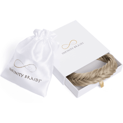 Infinity Braids Fishtail Braid Jolie Satin Caramel Infinity Braids Fishtail Braid Jolie Satin Caramel