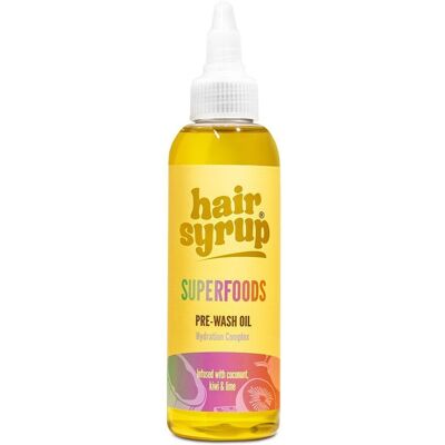 Hair Syrup Superfoods Pre-Wash Oil 100ml Hair Syrup Superfoods Pre-Wash Oil 100ml