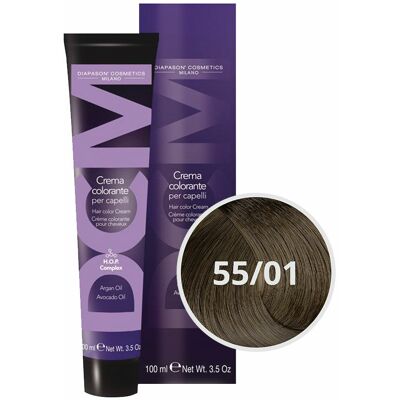 Diapason Cosmetics Dcm 55/01 Donkerlichtbruin Koud Haarverf Diapason Cosmetics Dcm 55/01 Donkerlichtbruin Koud Haarverf