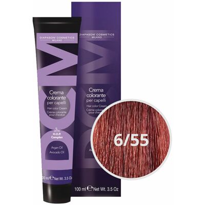Diapason Cosmetics - Dcm 6/55 - haarverfcrème voor haar Diapason Cosmetics - Dcm 6/55 - haarverfcrème voor haar