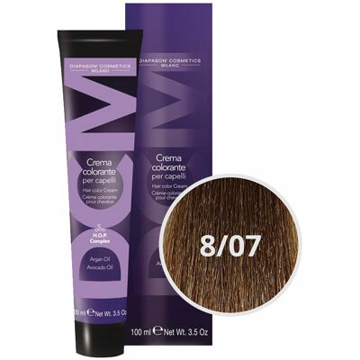 DCM Hair Color Cream 8.07 100ml DCM Hair Color Cream 8.07 100ml