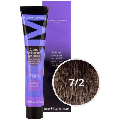 Diapason Cosmetics DCM Free 7/2 Aschblond - Haarverf Diapason Cosmetics DCM Free 7/2 Aschblond - Haarverf
