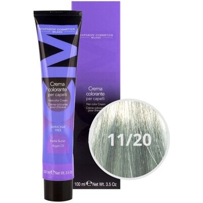 DCM Hair Color Cream Ammonia Free 11/20 Ash 100ml DCM Hair Color Cream Ammonia Free 11/20 Ash 100ml
