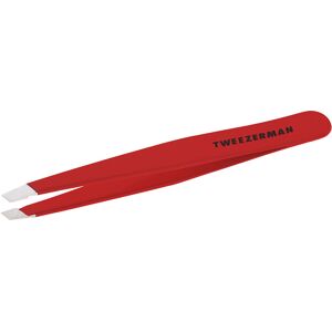 Tweezerman Schuine Pincet - Signature Rood Tweezerman Schuine Pincet - Signature Rood