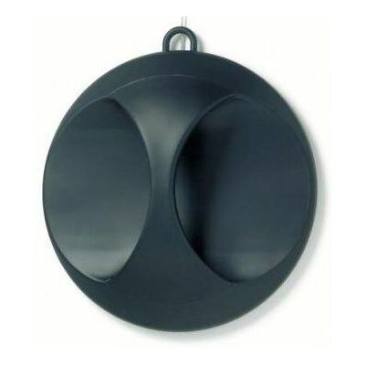 Comair Handspiegel Elegant 25cm mat zwart Comair Handspiegel Elegant 25cm mat zwart