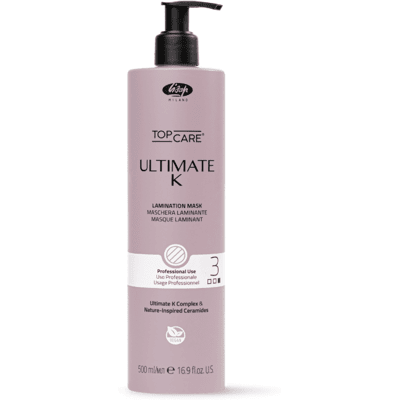 Lisap Top Care Ultimate K Lamination Mask Step 3 500ml Lisap Top Care Ultimate K Lamination Mask Step 3 500ml