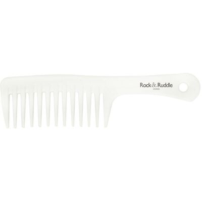 Rock & Ruddle Beach Wave Kam Wit 23,5 x 6,5 cm Rock & Ruddle Beach Wave Kam Wit 23,5 x 6,5 cm