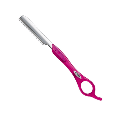 Feather Styling Razor Transparant Pink Feather Styling Razor Transparant Pink