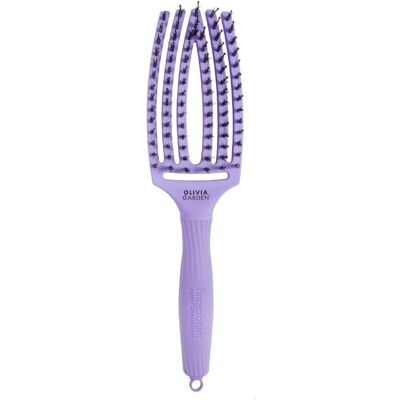Olivia Garden Fingerbrush Care Iconic Boar&Nylon Lavender Medium Olivia Garden Fingerbrush Care Iconic Boar&Nylon Lavender Medium