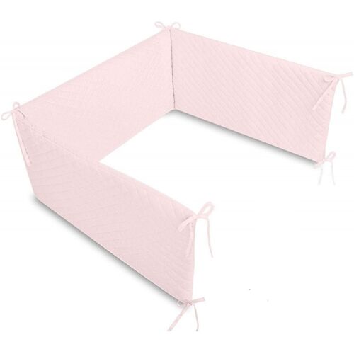 Babybam Bedomrander Soft Velvet Roze-360 X 30 cm Roze