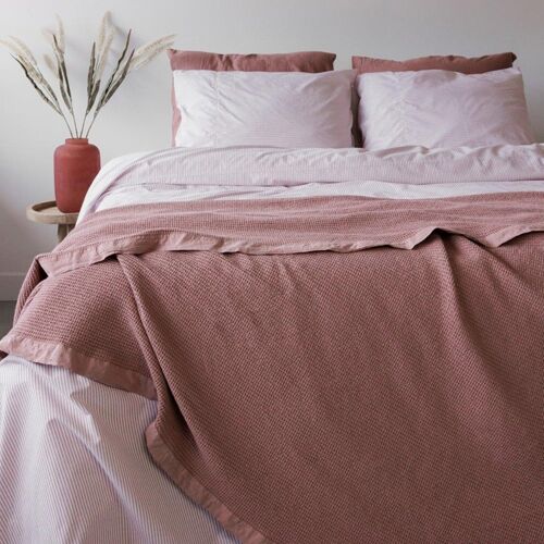 Town & Country Sprei Everest Rosewood-Kussenhoes (50x50 cm) Roze