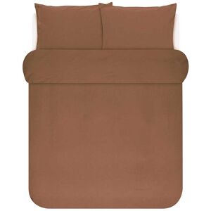 Marc O'Polo Dekbedovertrek Valka Warm Pecan-260x200/220 Bruin