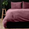 Sleeptime Rib Teddy Dekbedovertrek Oud Roze-Lits-jumeaux (240 x 200/220 cm) Roze