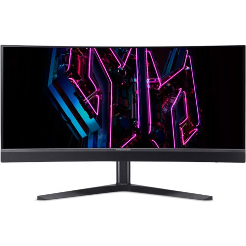 Acer Predator X OLED Gamemonitor met gebogen scherm   X34V   Zwart