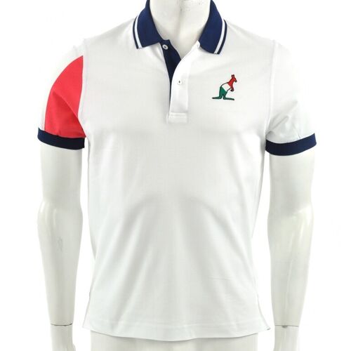 Australian - Polo - Italiaanse Polo Wit 46 Heren