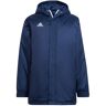 adidas - Entrada 22 Stadium Jacket Youth - Voetbaljas Kinderen Blauw 128 Jongens/Meisjes