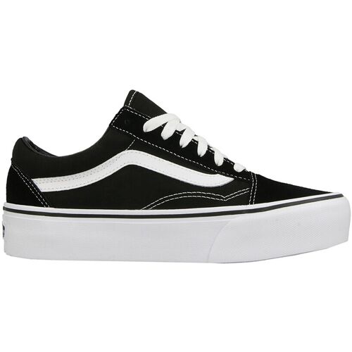 Vans - Old Skool Platform - Dames Platform Sneaker Zwart 35 Dames