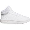 adidas - Hoops Mid 3.0 Kids - Kids Witte Sneaker Zwart 36 2/3 Kinderen