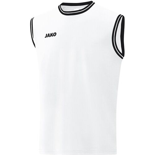 Jako - Basketball Jersey Center 2.0 Jr - Basketbal Shirt Wit XS Jongens/Meisjes