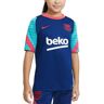 Nike - FCB Strike Short Sleeve Top - FC Barcelona Shirt Kids Blauw 116 - 128 Jongens/Meisjes