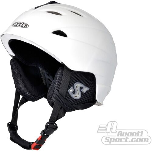 Sinner - Zeta Shiny White - Wintersport Helm Wit L Uniseks