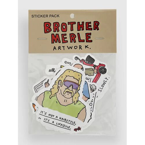 Brother Merle Logo Pack Sticker patroon