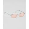 Glassy Rae Polarized Silver/Pink Mirror Zonnebril roze