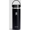 Hydro Flask 20 Oz Wide Flex Cap Fles zwart