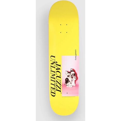 Jacuzzi Unlimited Caswell Berry Bear 8.25" Skateboard deck geel