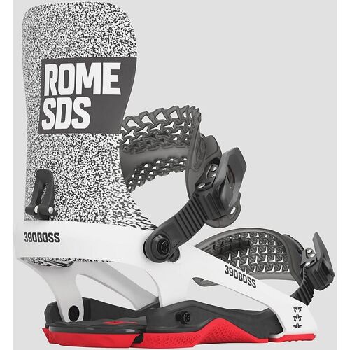 Rome 390 Boss Snowboard bindingen wit