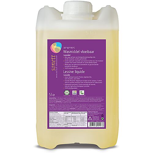 Sonett Vloeibaar Wasmiddel Lavendel - 5L