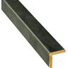 Bo Lundgren Hoeklat MDF   Halmstad Marmer Donker   22 x 22 mm 305 cm