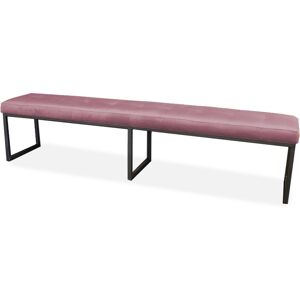 HomingXL Eetkamerbank - Atlanta - stof Element roze 10 - 140 cm