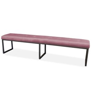 HomingXL Eetkamerbank - Atlanta - stof Element roze 10 - 160 cm