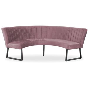 HomingXL Eetkamerbank - Rondo - geschikt voor tafel 150 cm - stof Element roze 10