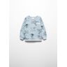 MANGO BABY Katoenen Disney-sweatshirt Hemelsblauw 3-4