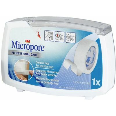 Micropore 3m 12,5mmx9,1m Nieuwe Dispenser 1530p-0d Micropore 3m 12,5mmx9,1m Nieuwe Dispenser 1530p-0d
