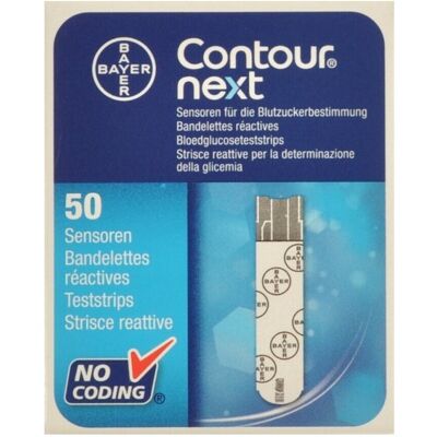 Bayer Contour Next Bloedglucose Teststrips - Bloedglucosetest Bayer Contour Next Bloedglucose Teststrips - Bloedglucosetest
