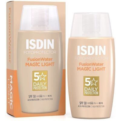 Isdin Fusion Water Light SPF50 Zonnebrand - Natuurlijke, Lichte Bescherming Isdin Fusion Water Light SPF50 Zonnebrand - Natuurlijke, Lichte Bescherming