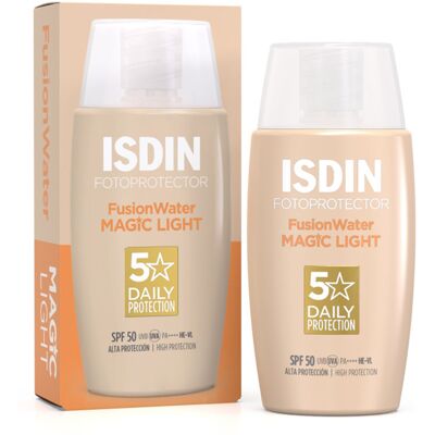 Isdin Fusion Water Light SPF50 Zonnebrand - Natuurlijke, Lichte Bescherming Isdin Fusion Water Light SPF50 Zonnebrand - Natuurlijke, Lichte Bescherming