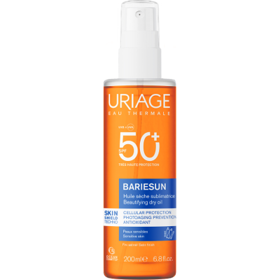 Uriage Bariésun Droge Olie SPF50+ 200ml Uriage Bariésun Droge Olie SPF50+ 200ml