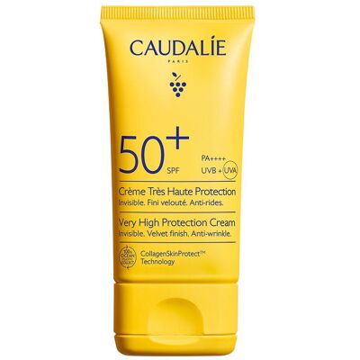 Caudalie Sun Zonnecrème Zeer Hoge Bescherming SPF50 50ml Caudalie Sun Zonnecrème Zeer Hoge Bescherming SPF50 50ml