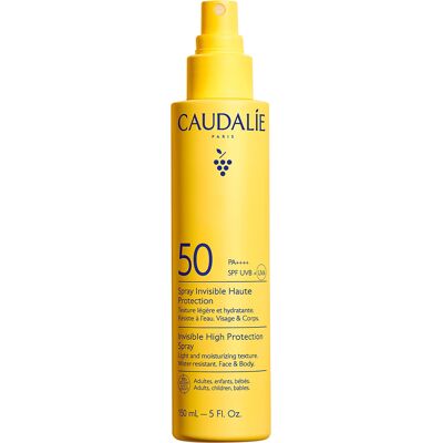 Caudalie Sun Onzichtbare Spray Hoge Bescherming SPF50 150ml Caudalie Sun Onzichtbare Spray Hoge Bescherming SPF50 150ml