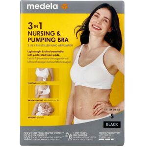 Medela Beha Kolven&voeden 3in1 S Zwart Medela Beha Kolven&voeden 3in1 S Zwart