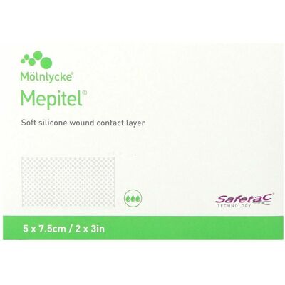 Mölnlycke Mepitel Steriel Wondverband 5x7,5cm Mölnlycke Mepitel Steriel Wondverband 5x7,5cm